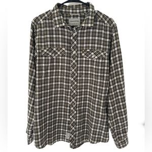 Craghoppers Button Up Shirt Plaid Flannel Button Up Size S Small